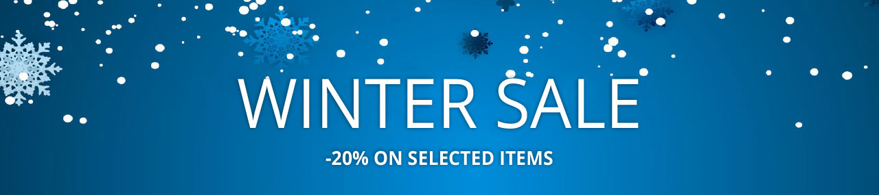 WINTER SALE | -20% ON SELECTED ITEMS